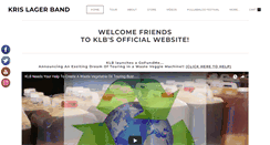 Desktop Screenshot of krislagerband.com